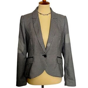 NWT|WHBM|Houndstooth Blazer|Size 6
